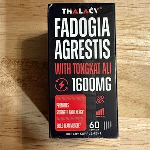 Fadogia Agrestis with Tongkat Ali Supplement - Black